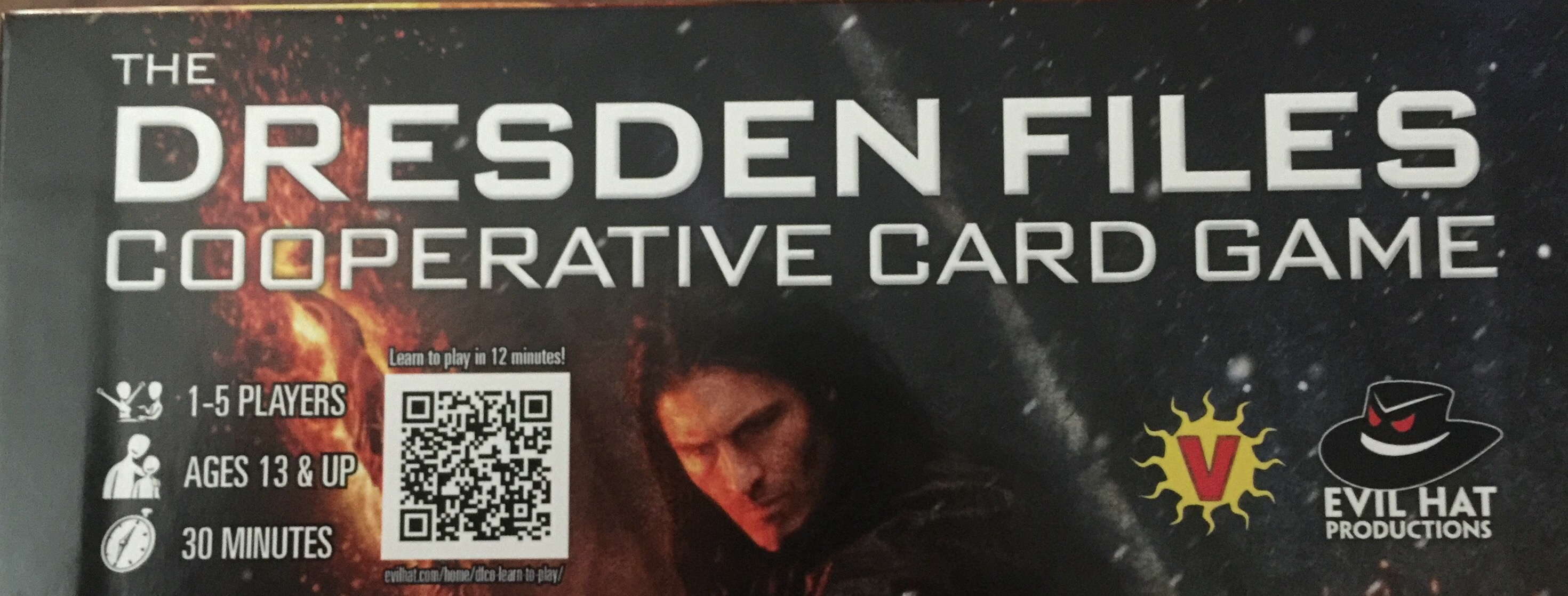 The Dresden Files Cooperative Card Game Game Night